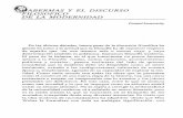 HABERMAS Y EL DISCURSO FILOSOFICO DE LA …dadun.unav.edu/bitstream/10171/12686/1/PD_21_01.pdf · partir de la idea de acción comunicativa. ... el planteamiento de Habermas en relación