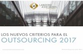 LOS NUEVOS CRITERIOS PARA EL OUTSOURCING …landeroasociados.com/sitio/wp-content/uploads/2017/07/Landero... · Tribunales Colegiados de Circuito Gaceta del Semanario Judicial de