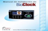 Manual de Instalación de BioClock - Relojes … · Manual de Instalación de BioClock  ...