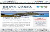 Senderos de la COSTA VASCA - andararutas.comandararutas.com/index_htm_files/Costa-Vasca-julio-agosto-2018... · Frente a la estación Atocha-Ave). Viaje de ida hasta el pueblo Marinero