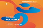 MANUAL TÉCNICO RUGBY - barranquilla2018.combarranquilla2018.com/.../2017/11/B2018_Manual_Tecnico_Rugby.pdf · sus posiciones en la tabla: • Se tomará en cuenta el o los resultados