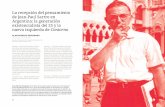 La recepción del pensamiento de Jean-Paul Sartre en · 2017-08-25 · de la filosofía de Jean-Paul Sartre y sus repercusiones en los campos de la fenomenología ... hoy en día
