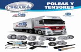 POLEAS Y TENSORES Tensores y poleas - …syda.com.mx/wp-content/uploads/2017/11/Catalogo_Poleasytensores.… · partes y refacciones para equipo pesado del sector de los automotores,