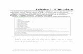 Práctica 6: HTML básico - tecnun.es · Prácticas 25 Ejercicio 6.4: Formulario de cajas de texto Crear una página Web, a partir del fichero informacion.html, consistente en un