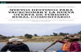 INFORME ESPECIAL EL PBI TURÍSTICO CRECIÓ A … · 128 Años - Cámara de Comercio La Cámara 11 INFORME ESPECIAL el turismo rural comunitario genera 12% de empleabilidad en las