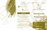 M Globalización y Desigualdad - Universidad de Burgos · PROGRAMA BOLETÍN DE INSCRIPCIÓN P R OFES AD ProfesoresdelaUBU: AntonioFernándezSancha. P rof esd H i t aC nmp á MartaMartínezArnáiz.