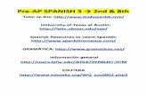 Agenda del día - cisd.org · Agenda del día → PRE SPANISH 3/2nd & 8th Hoy es lunes. Es el 20 de febrero de 2017. Examen: 27 de febrero de 2017 Early Release 11:55 a.m. th/8 th,