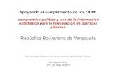 República Bolivariana de Venezuela · preparadas a aquellas personas que se encuentran más desprovistas de ayuda. La ley de Costos y Precios Justos, que busca precisamente evitar