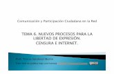 TEMA 6. NUEVOS PROCESOS PARA LA LIBERTAD …ocw.uc3m.es/periodismo/comunicaciony-participacion-ciudadana-en-la... · construcción de consensos sociales, la construcción y reproducción