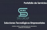 Soluciones Tecnológicas Empresariales - …sitegroup.com.co/wp-content/uploads/2017/05/Portafolio_Servicios... · la recuperación de datos es necesaria cuando el dispositivo de