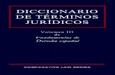 DICCIONARIO DE TÉRMINOS JURÍDICOS - …tellerbooks.com/books/law/Fundamentos_Vol.III_Diccionario_de... · de Fundamentos de Derecho Español . FUNDAMENTOS DE DERECHO ESPAÑOL ...