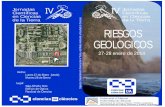 RIESGOS GEOLOGICOS - dctma.ua.es · 16:30 - Métodos de análisis de la ... 18:50 - Riesgos geológicos asociados a la 18:00 - El desastre de Vajont. S. Martino Institut Geològic
