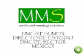 DMC (RESUMEN DIRECTO DE ESTUDIO DMC DE … · Factores de Éxito en el equipo de un DMC . ... Retos Internos y externos de un DMC Conocimiento Empírico Apatía ó corrupción en