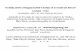 Lazaro Pérez - mezcalestradicionales.mxmezcalestradicionales.mx/mezcales_herencia_cultural_y_bio/Ponencias... · “Estudio sobre el maguey llamado mezcal en el estado de Jalisco”