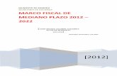 MARCO FISCAL DE MEDIANO PLAZO 2012 - 2015cdim.esap.edu.co/BancoMedios/Documentos PDF... · proyecto de presupuesto para la vigencia fiscal de 2013 a título informativo y conforme
