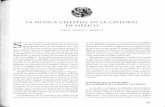 LA MÚSICA CELESTIAL EN LA CATEDRAL DE MÉXICO - Dadun: Página de …dadun.unav.edu/bitstream/10171/18517/1/15_Sigaut.pdf · 2017-05-14 · de preservar la fe católica y de gobernar