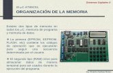 El µC AT89C51. ORGANIZACIÓN DE LA MEMORIA04)_SD2... · Existen dos tipos de memoria en todos los µC, memoria de programa y memoria de datos. La primera (EPROM, EEPROM, ... (ROM
