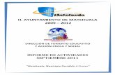 H. AYUNTAMIENTO DE MATEHUALA 2009 – 2012matehuala.gob.mx/transparencia/ARTICULO19/FRACCION20/2011/... · - reunion con encargadas de las bibliotecas honores a la bandera del mes