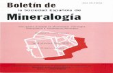 la Sociedad Española de Mineralogía - ehu.eus · Algunas consideraciones sobre la naturaleza del color de topacios volcánicos (México) / ... de Los Leones de la Alhambra, fue