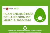 Presentación de PowerPoint - … · Realización de balances energéticos regionales anuales. ... Orden de ayudas de la Consejería destinada al fomento de eficiencia energética