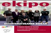 ekipo - aspacegi.org 11.pdf · El objetivo es el de potenciar la inclusión de alumnos del aula estable de Aspace, quienes gracias a los columpios podrán disfrutar, jugar y volar
