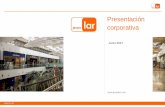 Presentación de PowerPoint - grupolar.com³n... · • Manager de Lar España Real Estate, la primera SOCIMI en ... de Madrid. PANORAMA ... Miembros del Consejo Indicadores de actividad