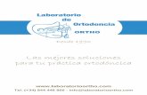 Las mejores soluciones para tu práctica ortodóncicalaboratorioortho.com/pdf/Catalogo_Productos_Laboratorio_Ortodoncia... · Empleado para expansión del arco dental y desrotación