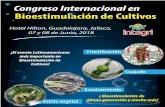  · iEl evento Latinoamericano más importante en ... Diagnóstico y manejo del estrés abiótico en cultivos ... aguacate, sandía, melón, papa, cebolla, ajo ...