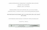 UNIVERSIDAD ANDINA SIMÓN BOLÍVAR SEDE ECUADOR ÁREA DE …repositorio.uasb.edu.ec/bitstream/10644/3257/1/T1207-MEC-Chavez... · (desplegada en un mundo de ritualidades en torno