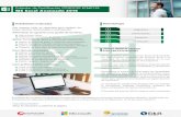MS Excel Avanzado 2016 - siccor.com.mx Excel Avanzado 2016_siccor.pdf · un conocimiento avanzado del entorno Excel y la ... del cual las personas demuestran con evidencias que ...
