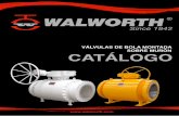 VÁLVULAS DE BOLA MONTADA SOBRE MUÑÓN …walworth.com/wp-content/uploads/2017/11/bola_trunnion_2017_1_0.pdf · instalaciones con su propia fuente de Iridio Ir-92, para pruebas de