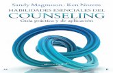 Habilidades esenciales de counseling TX - edesclee.com · Por consiguiente, Habilidades esenciales del counseling: guía práctica y de aplicación se presenta como una serie de etapas