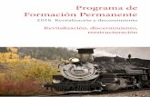 Programa de Formación Permanente - Agustinos …€¦ · Leonardo Boff comienza su libro Gracia y liberación del hombre con la siguiente parábola de un tren, de la que solo transcribo