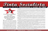 Tinta Socialista - coalt.mxcoalt.mx/attachments/article/368/Tinta Socialista Num 30.pdf · Tinta Socialista Pensamiento y acción del ... de las campañas por definir al nuevo ...