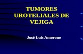 TUMORES UROTELIALES DE VEJIGA - amorone.comamorone.com/wp-content/uploads/2018/03/TUMORES... · citología positiva; pre-cx neovejiga ortotópica (tomas del cuello vesical) ... o