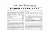 Publicacion Oficial - Diario Oficial El Peruano · de la Dirección Ejecutiva de Salud de las ... Asignación de Personal Provisional - CAP Provisional ... Establecen tasa de establecimiento