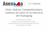 La industria de envases en Boliviaasexma.cl/wp-content/uploads/2016/09/Presentación-Seminario-Chile... · Equipos periféricos ... (EBA) 70.000 MANUTATA 20.000 ... Competencia de
