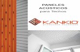 PANELES ACÚSTICOS para Techos - kankio.com · acústicos arquitectónicos e industriales, revestimientos para paredes y techos, paneles acústicos, puertas y ventanas acústicas,