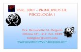 PSIC 3001 - PRINCIPIOS DE PSICOLOGÍA Iacademic.uprm.edu/~morengo/Introduccion-a-la-Psicologia-verano 200… · • Gestalt – Organización y comprensión de la percepción •