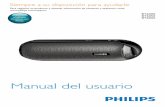 Philips - media.flixcar.com · Se puede utilizar alimentación de CA o pilas como fuente de alimentación de este producto. Opción 1: alimentación con pilas El altavoz puede funcionar