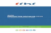 GUíA proyectos sociAles 2016a_Proyectos_Sociales_2016... · proyectos sociales para trabajadores de la ... propias e implementando herramientas concretas para el desarrollo de una