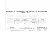 ESPECIFICACIÓN TÉCNICA SECCIONADOR … · Tabla 2. Plan de muestreo ... IEC 60815-2 Selection and dimensioning of high-voltage insulators intended for use in polluted ... IEC 60071-1