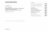 Traducción de las instrucciones de servicio originales³dulo de entradas digitales F-DI 8x24VDC HF (6ES7136-6BA00-0CA0) Manual de producto, 07/2013, A5E03858070-01 3 Prólogo Finalidad