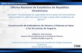 Oficina Nacional de Estadística de República Dominicana · La Oficina Nacional de Estadística es la institución responsable de la realización de esta encuesta. Objetivo general: