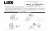 CESTAS DE MONTACARGAS - multimedia.3m.com · “Norma de seguridad ANSI B56.1 para montacargas industriales de elevación alta y elevación baja ... limitar el uso de la cesta del
