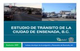 Estudio de Tránsito de la Ciudad de Ensenada - … · ESTUDIO DE TRÁNSITO DE LA CIUDAD DE ENSENADA, B.C. Septiembre 2009 Instituto Municipal de Investigación y Planeación de Ensenada,