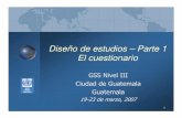 GSS Nivel III Ciudad de Guatemala Guatemalabvs.panalimentos.org/local/File/INCLUSIONES2008/OPS-GSS Nivel III... · 10 Pasos para crear un cuestionario 7. ... Se utilizan más en investigaciones