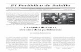 El Periódico de Saltillo. 353.pdf · repitió hasta el cansancio: el pacto secreto entre EPN y AMLO para conseguir la impunidad del más corrupto de los presidentes mexicanos, el