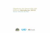 Objetivos de Desarrollo del Milenio Honduras 20 0 - … Country... · Servio Tulio Mendoza Romero Instituto Nacional de la Mujer (INAM) Martha Leiva Instituto Nacional de Estadística