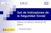 Indicadores en Seguridad Social - OIT en América …white.lim.ilo.org/.../2indicadoresen_seguridadsocialpara_costarica.pdf · Uruguay, Brasil y Argentina -Países Piloto- ... Impacto
